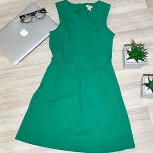 J crew dress. Kelly Green size xxs